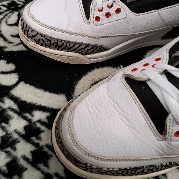 %Size 10 Nike Air Jordan 3 Retro Infrared Men Sneakers AJ26 main image 15